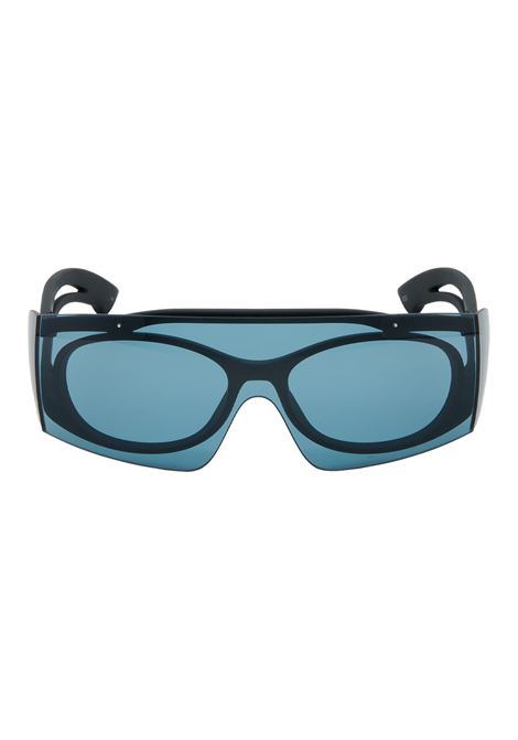 ALEXANDER MCQUEEN Occhiali Da Sole Bicolor In Nero/Blu - ALEXANDER MCQUEEN