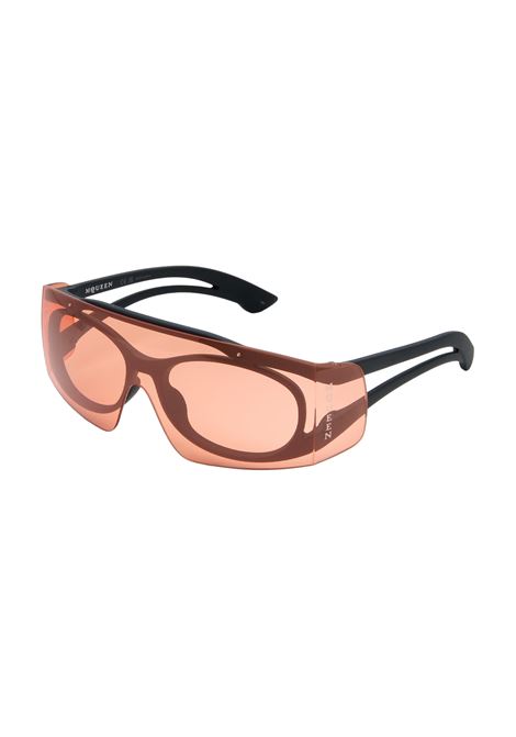 ALEXANDER MCQUEEN Occhiali Da Sole Bicolor In Nero/Rosa - ALEXANDER MCQUEEN