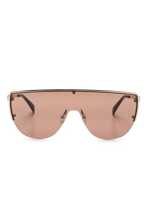 ALEXANDER MCQUEEN Occhiali Da Sole Eyewear Skull In Gold - ALEXANDER MCQUEEN