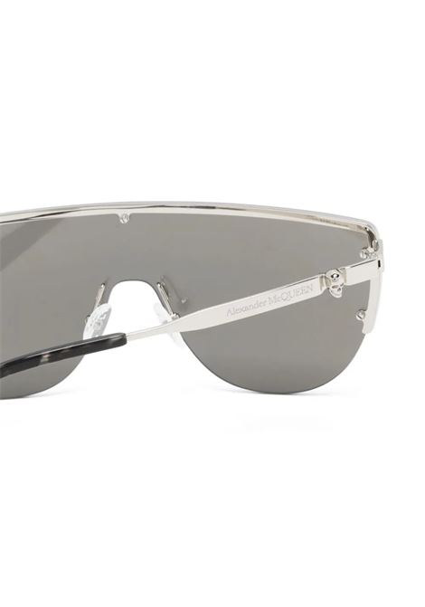 ALEXANDER MCQUEEN Occhiali Da Sole Eyewear Skull In Silver - ALEXANDER MCQUEEN