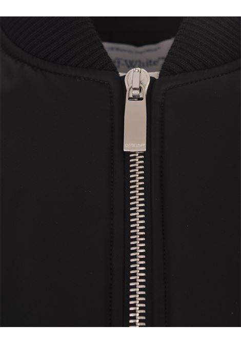 OFF-WHITE Bomber Nero Con Motivo Arrows - OFF-WHITE