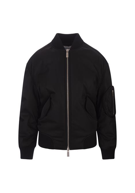 OFF-WHITE Bomber Nero Con Motivo Arrows - OFF-WHITE