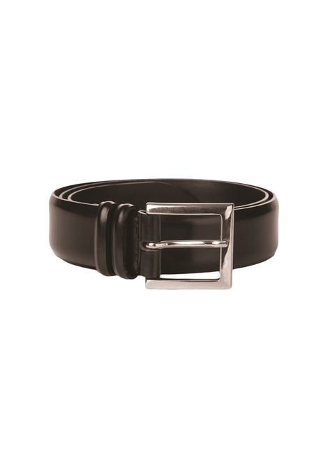 ORCIANI Cintura Classica Calf Nera 3.5CM - ORCIANI