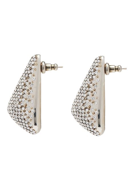 ALEXANDER MCQUEEN Orecchini Jewelled Artiglio In Argento Anticato - ALEXANDER MCQUEEN