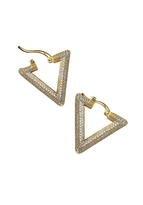 LAG WORLD Orecchino Lil Triangle Arctic Gold - LAG WORLD