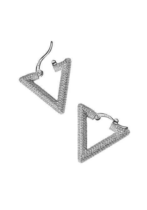 LAG WORLD Orecchino Lil Triangle Arctic Silver - LAG WORLD