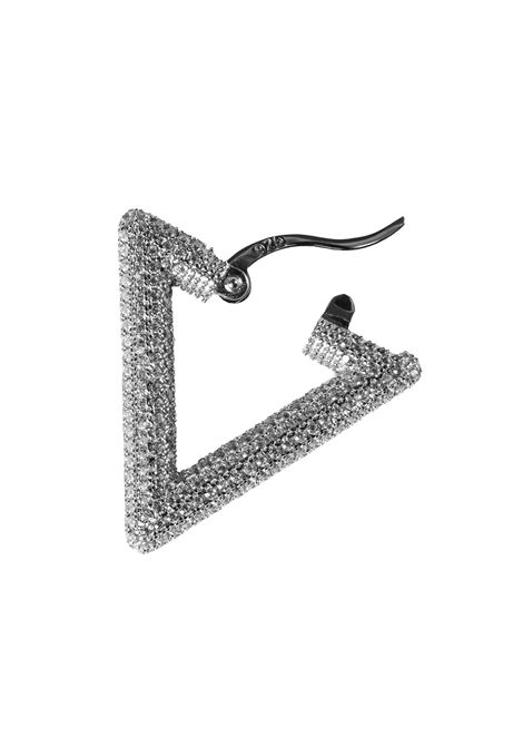 LAG WORLD Orecchino Lil Triangle Arctic Silver - LAG WORLD