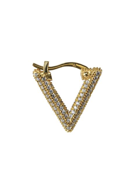 LAG WORLD Orecchino Mini Lil Triangle Arctic Gold - LAG WORLD