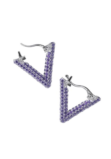 LAG WORLD Orecchino Mini Lil Triangle Arctic Lilac - LAG WORLD
