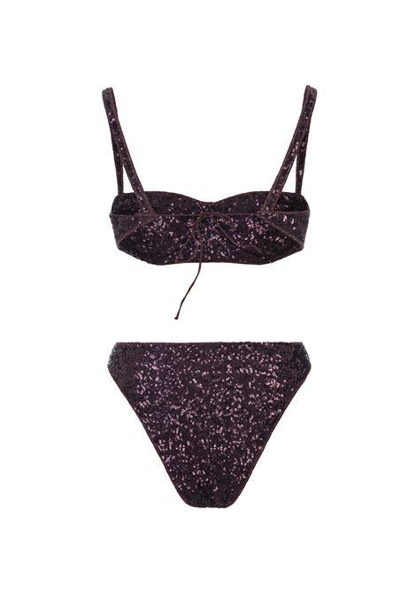 OSEREE Bikini Paillettes Viola - OSEREE