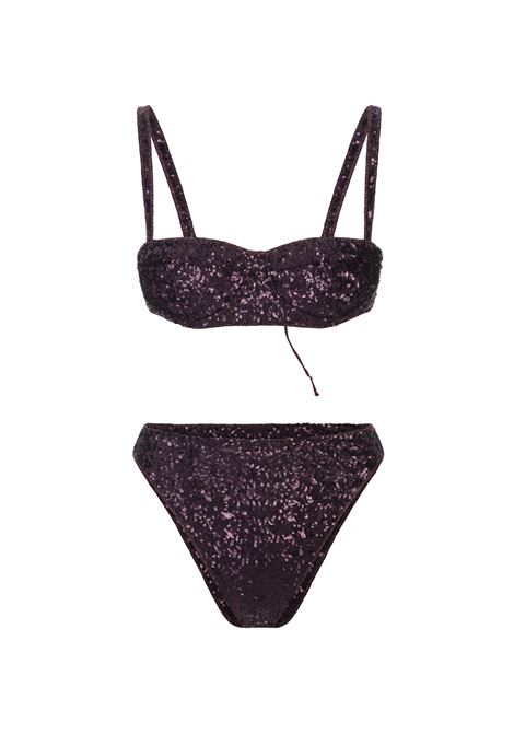 OSEREE Bikini Paillettes Viola - OSEREE