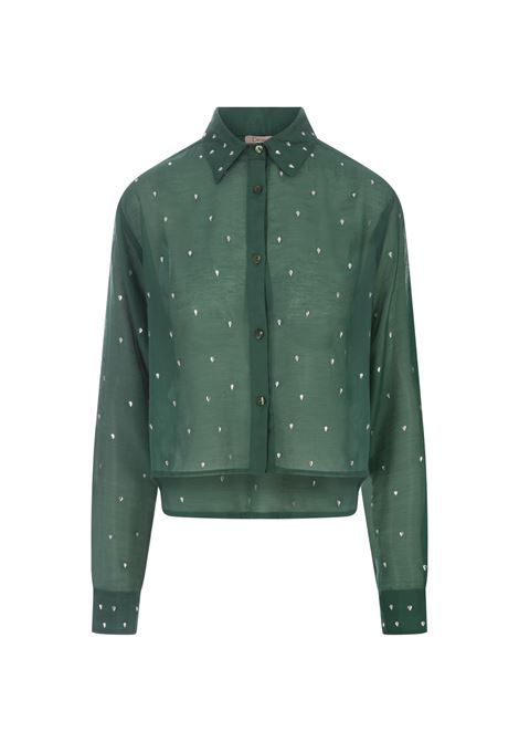 OSEREE Camicia Cut Gem Verde - OSEREE