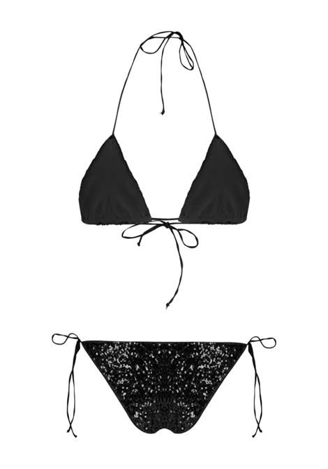 OSEREE Microkini Di Paillettes Nero - OSEREE