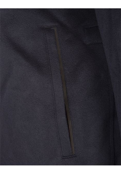 ZEGNA Overjacket Cima In Oasi Cashmere Elements Blu Navy - ZEGNA