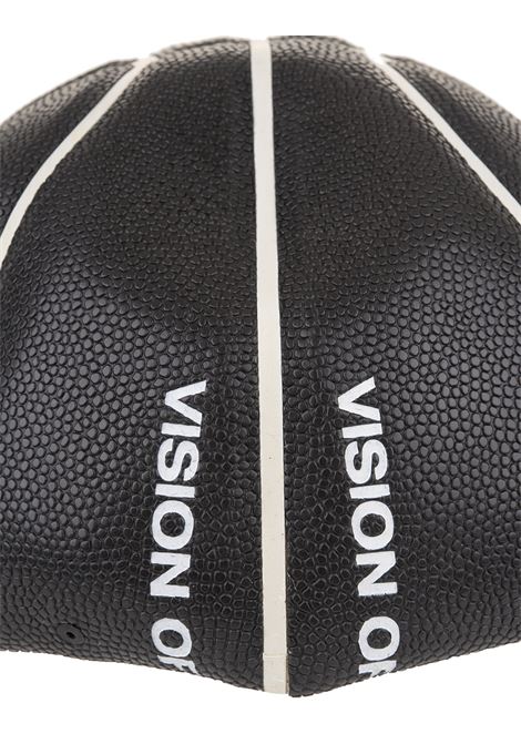 VISION OF SUPER Palla Da Basket Nera Con Fiamma Rossa - VISION OF SUPER