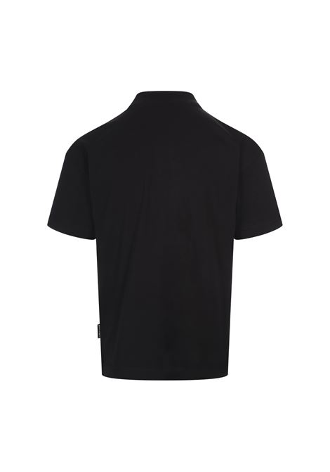 PALM ANGELS T-Shirt Logo Gothic Nera - PALM ANGELS