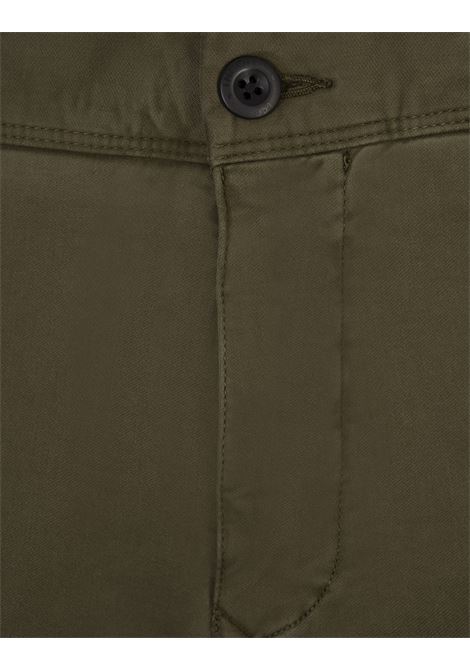 INCOTEX SLACKS Pantalone Chino Slim Fit Verde Muschio - INCOTEX SLACKS