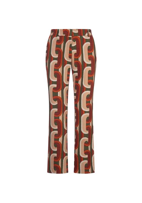 LA DOUBLE J Pantaloni 24/7 In Prometheus Pale Pink in Shot Cotton - LA DOUBLE J