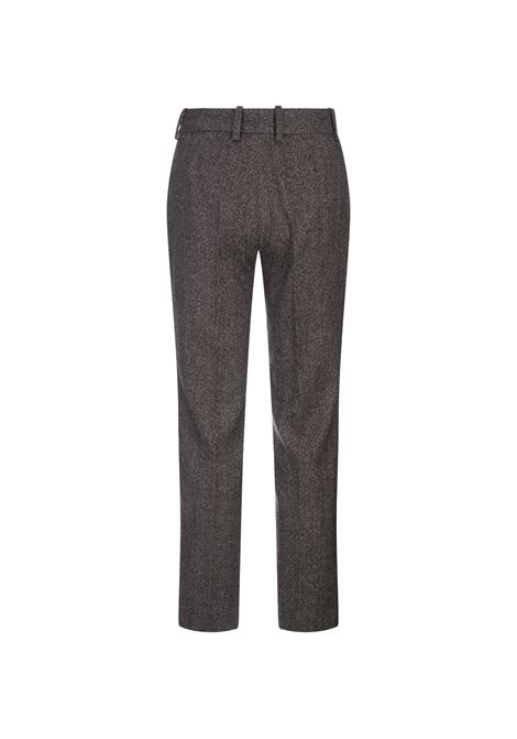 ERMANNO SCERVINO Pantaloni A Sigaretta Con Motivo A Spina Di Pesce - ERMANNO SCERVINO