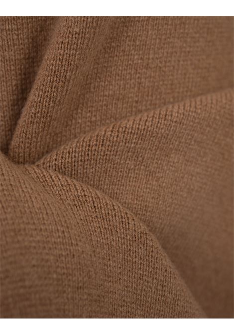 RABANNE Pantaloni Ampi In Lana E Cashmere Cammello Con Catena - RABANNE