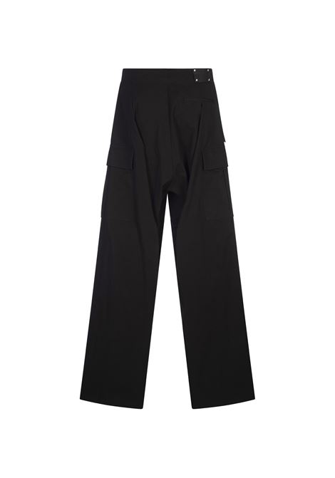 ALEXANDER MCQUEEN Pantaloni Cargo Con Piega In Nero - ALEXANDER MCQUEEN