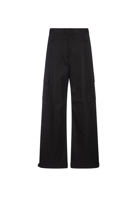 OFF-WHITE Pantaloni Cargo In Tessuto Tecnico Nero - OFF-WHITE