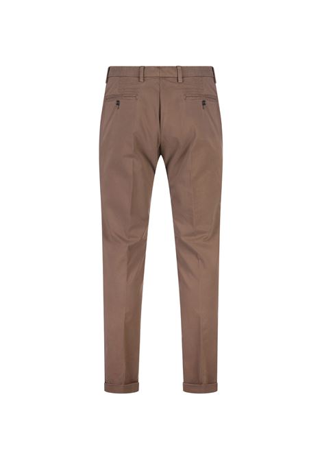 BSETTECENTO Pantaloni Chino Slim Fit Marrone Chiaro - BSETTECENTO