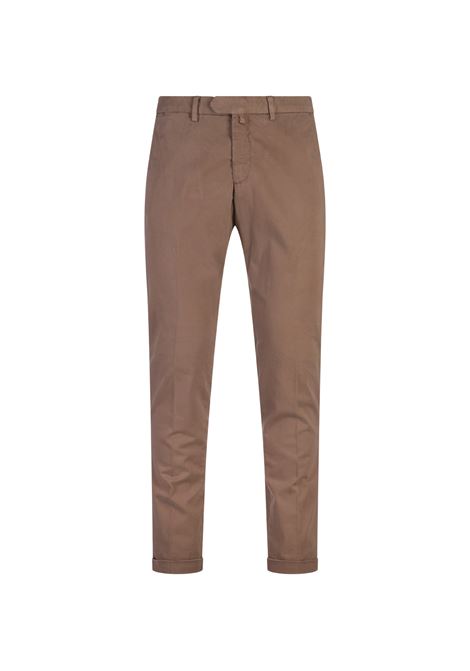 BSETTECENTO Pantaloni Chino Slim Fit Marrone Chiaro - BSETTECENTO