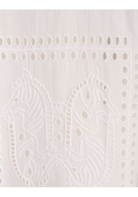 TORY BURCH Pantaloni Da Mare In Pizzo Bianco - TORY BURCH