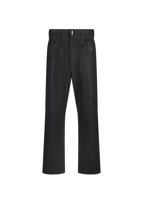GIVENCHY Pantaloni Dritti Neri Con Applicazione - GIVENCHY
