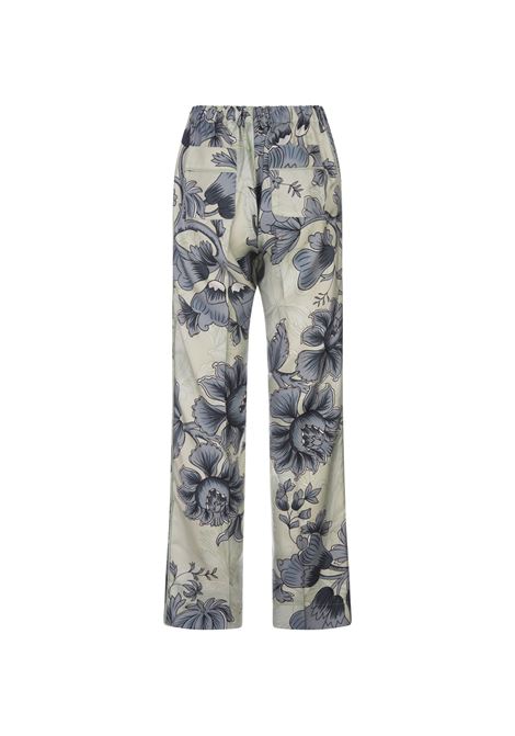 FOR RESTLESS SLEEPERS Pantaloni Eterno Con Fiori Rinascimentali - FOR RESTLESS SLEEPERS