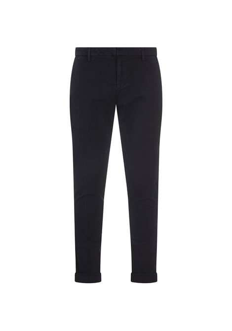 DONDUP Pantaloni Gaubert Slim Chino Blu Scuro - DONDUP