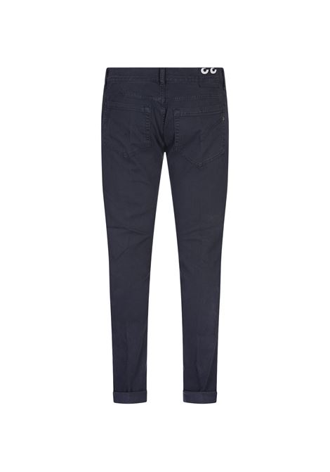 DONDUP Pantaloni George 5 Tasche In Cotone Stretch Blu - DONDUP