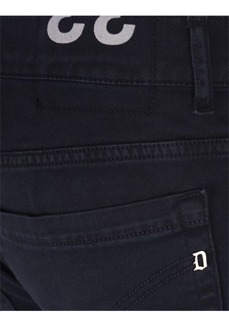 DONDUP Pantaloni George 5 Tasche In Cotone Stretch Blu - DONDUP