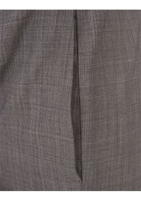 FABIANA FILIPPI Pantaloni Jogging In Frescolana Grigio - FABIANA FILIPPI