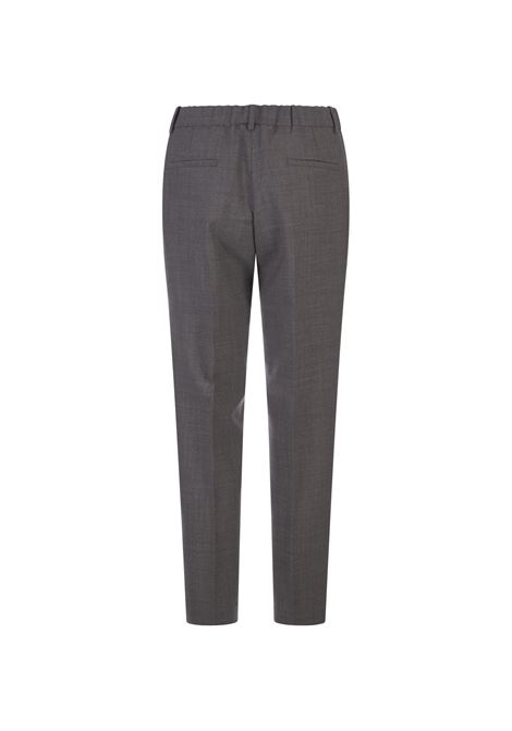 INCOTEX Pantaloni Sartoriali In Lana Stretch Grigia - INCOTEX