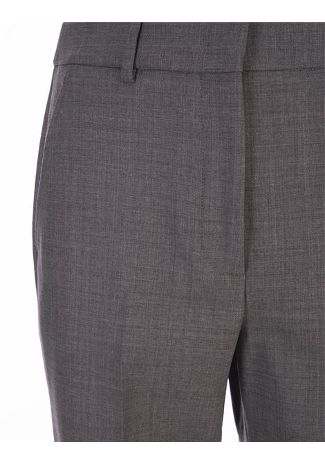 INCOTEX Pantaloni Sartoriali In Lana Stretch Grigia - INCOTEX