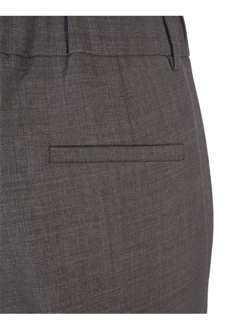 INCOTEX Pantaloni Sartoriali In Lana Stretch Grigia - INCOTEX