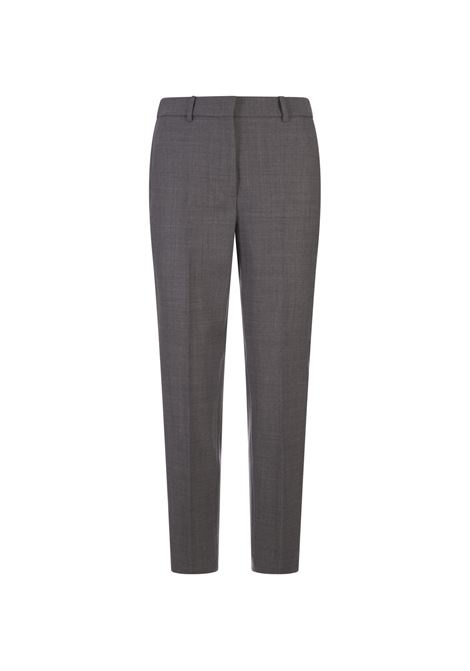 INCOTEX Pantaloni Sartoriali In Lana Stretch Grigia - INCOTEX