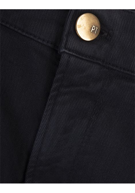 PT05 Pantaloni Slim Fit In Cotone E Lyocell Blu Notte - PT05