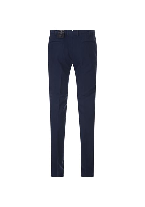 INCOTEX Pantaloni Slim Fit In Doeskin Certificato Blu - INCOTEX