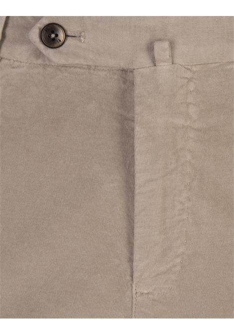 PT TORINO Pantaloni Slim Fit In Tricotina Stretch Sabbia - PT TORINO