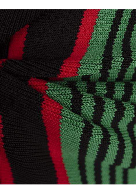 RABANNE Pantaloni Sportivi Neri Con Motivo A Righe - RABANNE