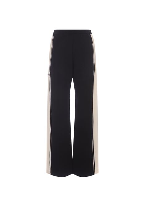 PALM ANGELS Pantaloni Sportivi Racing Neri - PALM ANGELS