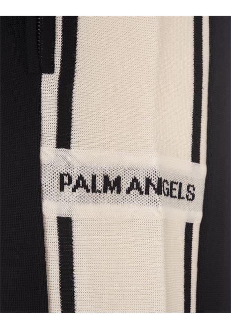 PALM ANGELS Pantaloni Sportivi Racing Neri - PALM ANGELS