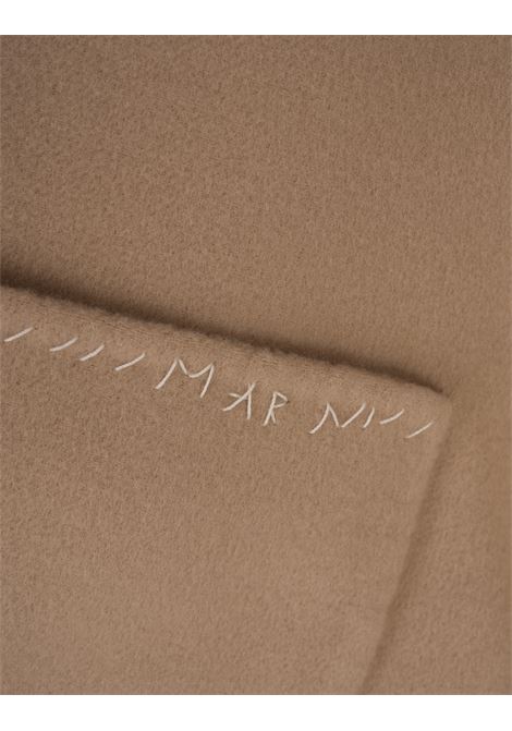 MARNI Parka Con Cappuccio Oversize Light Camel - MARNI