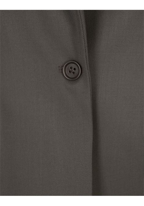 PAROSH Blazer Liliuxy In Gabardina Verde - PAROSH