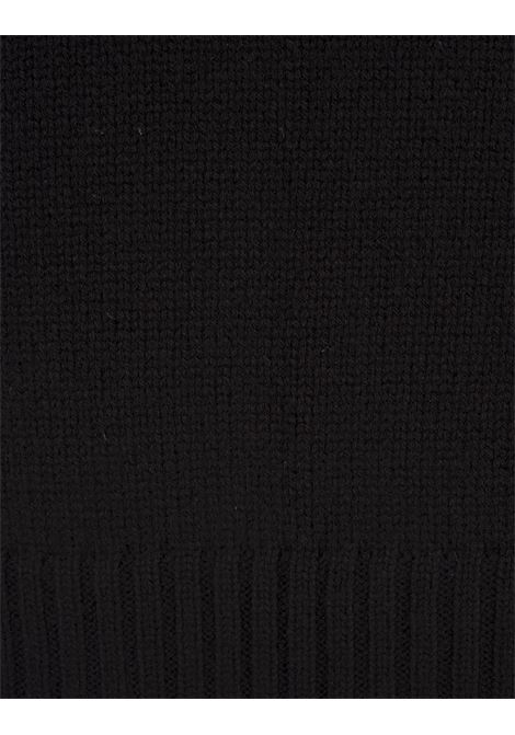 PAROSH Gilet Wood In Cashmere Nero - PAROSH