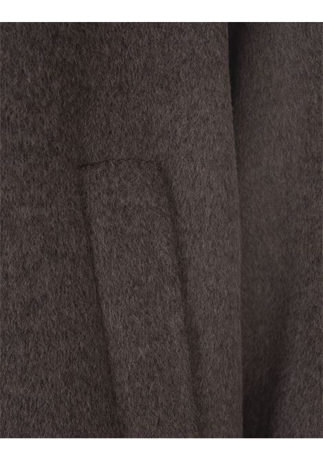 PAROSH Giubbotto Leak In Lana Marrone - PAROSH