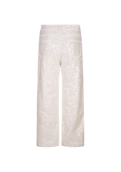 PAROSH Jeans GUFF Bianchi - PAROSH